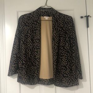 Xhilaration Polka Dot Blazer